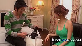 Mouth-watering Bj By Buxom Japanese Milf, Chihiro Akino, In Mind-blowing Xxx Action!