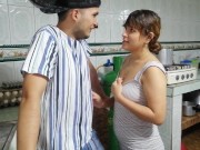 ME FOLLO ALA EMPLEADA DOMESTICA DE LA CASA DE MIS PADRES