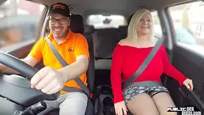 Chubby Mature Brit Publicly Rides And Sucks