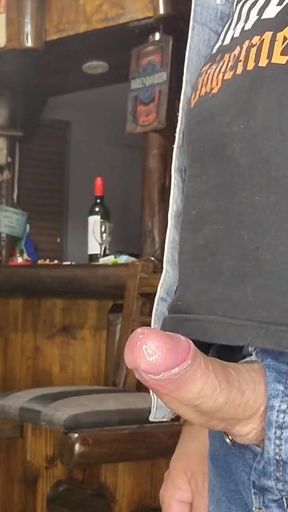Must-see moment from &quot;Bikerchick jerking me off while i finger her pussy leads to massive watery cumshot&quot;