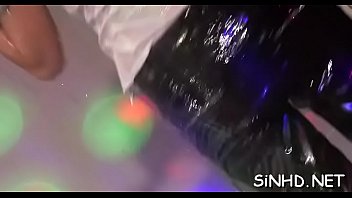 Irresistible wild and rowdy fuckfest party session