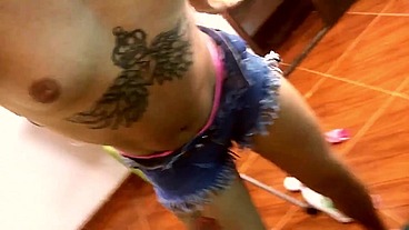 TS Angelique - my selfie sexy dance compilation