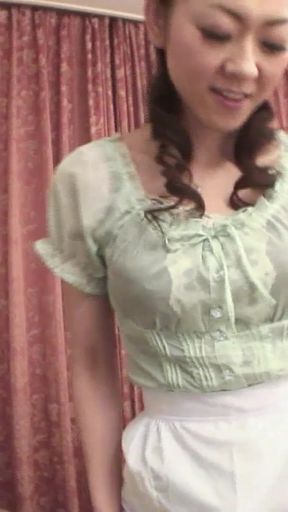 Stunning moment from &quot;Japanese milf has sex with her daughter&#039;s boyfriend and comes in his mouth fucking a dildo&quot;