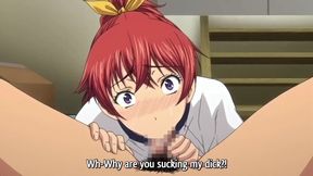 Big Boobed Redhead Beauty Likes Deep Throat | Anime Hentai 1080p