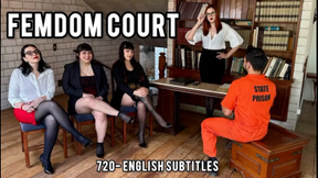 Femdom Goddesses Judge the Nylon Stockings Thief
