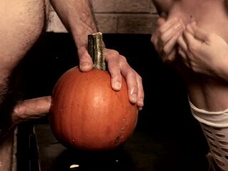 Halloween Obedient. Pathetic Pumpkin Fucker.