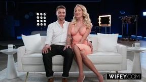 Adorable Blonde Hotwife Victoria Rey Enjoys Intimate Moments with Dante Colle in a Steamy Doggystyle Session