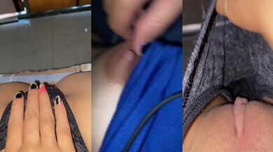 Hot video call with tinder date