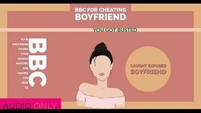 BBC for Cheating Boyfriend Caught Jerking to Porn Again audio only