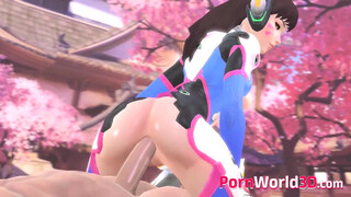 3D DVa With Huge Nice Tits From Overwatch Best Of Sex And Anal