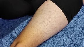 Step sister Pantyhose footjob till cum