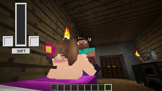 Fucking Jenny's Luscious Pussy from Minecraft Porn mod of all the Girls Part 1
