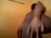 Small Black Ass does his Ass Some anal