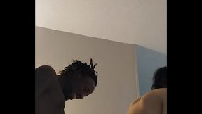 Post-Op Phat Ass Perky Titty Trans Girl Slayed With BBC Backshots For 18 Mins Straight In A Hotel!