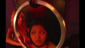crystal punishes mika tan by biting and hardening her boobs!