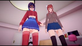 Mita And Futa Monika Male Taker Pov