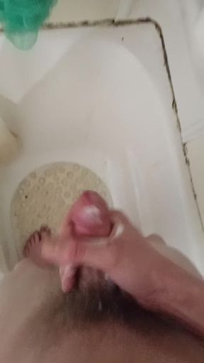 Young guy touches himself