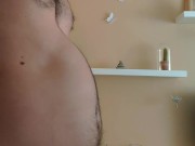 Quick belly inflation timelapse