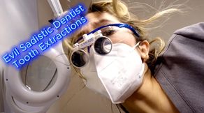 POV Evil sadistic Dentist is not happy with your teeth & decides you need to learn a lesson😈🧤🦷🪥🩵