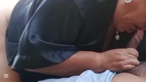 Grandma and mother-in-law sucking cock compilation