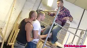 Englishman Balls Deep In Triplet - Ryan Stokes