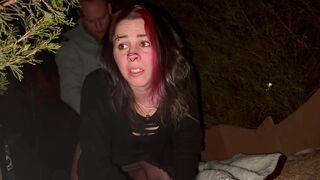 Goth Girl PUBLIC FUCKING at "the Shining" Stanley Hotel