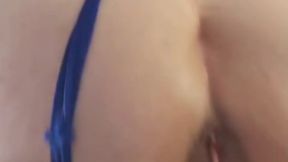 Culazo de milf española cabalgando súper rico consolador xxl