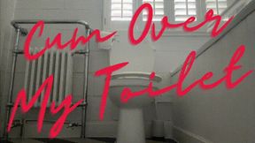 Cum Over My Toilet