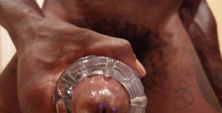 Hallelujah Johnson Masturbating with Quick Shot