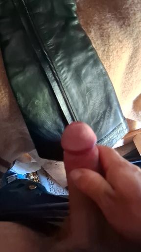 Cum on boots