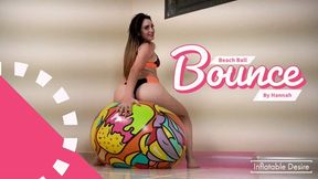 Beach Ball Bounce By Hannah 4K