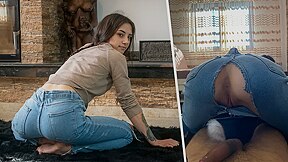 Small Tits teen 18+ Rips Off Her Stockings To Get Fucked - Zoe Foxxy