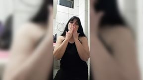 Naughty&#x1F608; wife's daring dress-down &mdash;  no panties &mdash;  just her juicy ass&#x1F351; and a reckless night out
