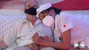 Viva Athena In Covid Vaccine - Nurse Handjob And Blowjob