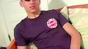 Confident Stud Masturbates His Thick Cock - Hot Solo Session