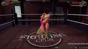 Bambi Bimbo VS Maria (Naked Fighter 3D)