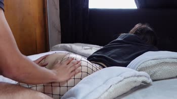 Betty's Realm - Goth Goddess Gets Oiled & Fucked by Muscular Man