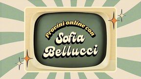 sofia bellucci fa provino in cam per valutare un ragazzo disabile col cazzo grosso