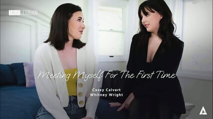 meeting myself for the first time