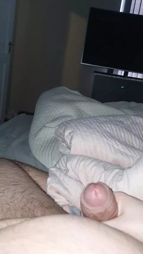 Step mom pick up step son dick and handjob him