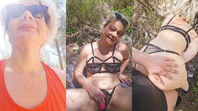 je me promene dans les bois a la recherche d un inconnu