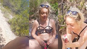 je me promene dans les bois a la recherche d un inconnu