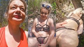 je me promene dans les bois a la recherche d un inconnu