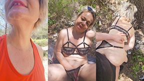 je me promene dans les bois a la recherche d un inconnu