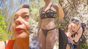 je me promene dans les bois a la recherche d un inconnu