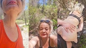 je me promene dans les bois a la recherche d un inconnu