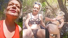 je me promene dans les bois a la recherche d un inconnu