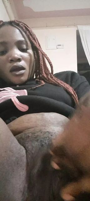 Hairy meaty wet pussy lips