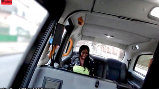 Ebony Mystiques Big Black Booty Gets Banged In The Back Seat