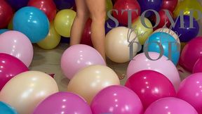 Lily’s Rapid Fire Stomps – Close-Up Foot Focus Edition